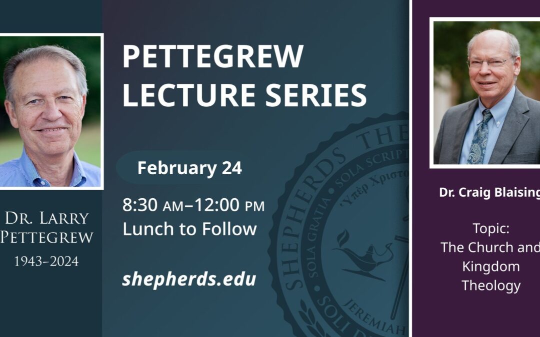 Pettegrew Lecture Series 2026